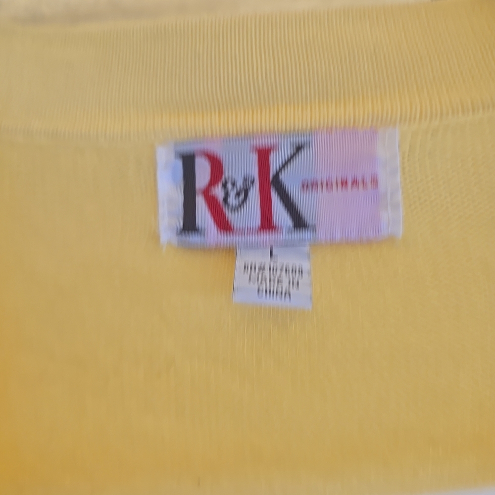 R&K Yellow Women's Jacket